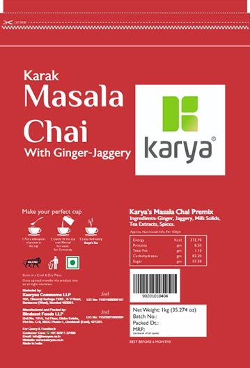 Karak Instant Premix Masala with Ginger - Jaggery