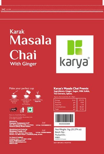 Karak Instant Premix Masala with Ginger